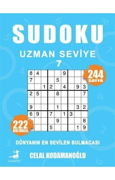 Sudoku Uzman Seviye 7 - Celal Kodamanoğlu - Olimpos Yayınları