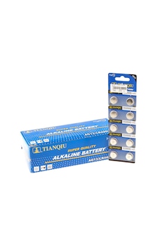 Tianqiu AG13/LR44H/357A 1.5V Alkalin Pil 10 x 20'li Tianqiu AG13/LR44H/357A 1.5V Alkalin Pil 10 x 20'li