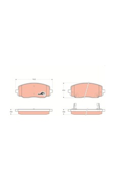 Hyundai İ10 Kia Picanto Ön Fren Balatası 2005-2013 Hyundai İ10 Kia Picanto Ön Fren Balatası 2005-2013