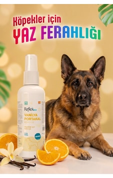 Reflex Care Vanilya Portakal Kokulu Köpek Kolonyası 125 Ml Reflex Care Vanilya Portakal Kokulu Köpek Kolonyası 125 Ml
