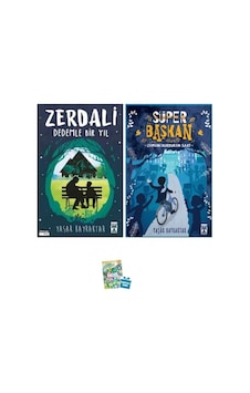 2 Kitap Zerdali Dedemle Bir Yıl - Süper Başkan Zamanı Durduran Saat Yaşar Bayraktar Okuma Kitabı 2 Kitap Zerdali Dedemle Bir Yıl - Süper Başkan Zamanı Durduran Saat Yaşar Bayraktar Okuma Kitabı