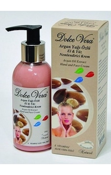 Dolce Vera Argan Yağı Özlü El ve Yüz Nemlendirici Bakım Kremi 150 ML Dolce Vera Argan Yağı Özlü El ve Yüz Nemlendirici Bakım Kremi 150 ML