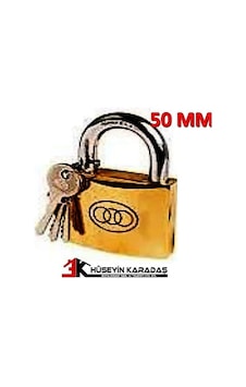 Trı-ckler Sarı Asma Kilit 50 Mm Trı-ckler Sarı Asma Kilit 50 Mm