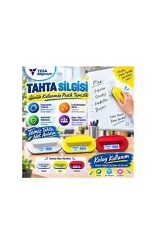 Tahta Silgisi 1 Adet Çoklu Renk Cok Renkli