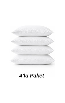 4 Adet Microfiber Yastık 1000gr Silikon Elyaf Dolgulu 50x70 Cm Beyaz Beyaz 4 Adet Microfiber Yastık 1000gr Silikon Elyaf Dolgulu 50x70 Cm Beyaz Beyaz