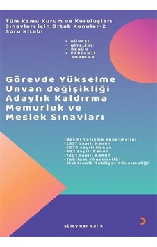 Tüm Kamu Kurum Ve Kuruluşları Sınavları İçin Ortak Konular 2 S... Tüm Kamu Kurum Ve Kuruluşları Sınavları İçin Ortak Konular 2 S...