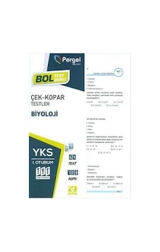 TYT Biyoloji Çek Kopar Testler - Pergel TYT Biyoloji Çek Kopar Testler - Pergel