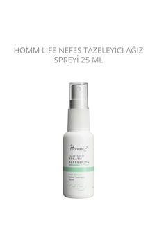 Homm Life Nefes Tazeleyici Ağız Spreyi Homm Life Nefes Tazeleyici Ağız Spreyi