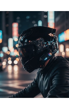Ipx6 Suya Dayanıklı Intercom Kulaklık Otomatik Çağrı Cevaplama Abanoz