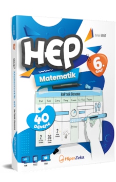 6. Sınıf Haftalık Hep Matematik 40 Deneme İsmail Begit 6. Sınıf Haftalık Hep Matematik 40 Deneme İsmail Begit