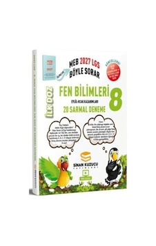 2027 8. Sınıf Fen Bilimleri İlk Doz 20 Sarmal Deneme Sinan Kuzucu 2027 8. Sınıf Fen Bilimleri İlk Doz 20 Sarmal Deneme Sinan Kuzucu