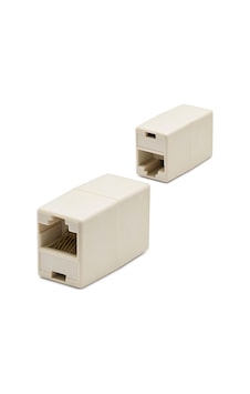 Rj45 To Rj45 Uzatma Adaptör Krem Hdx5006