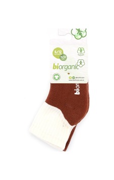 Biorganic Colurs 2'li Havlu Kaymaz Bebek Çorabı 68480 Biorganic Colurs 2'li Havlu Kaymaz Bebek Çorabı 68480