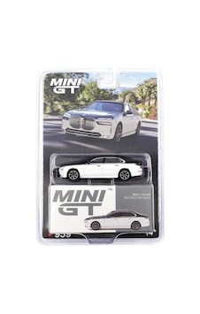959 1/64 Bmw İ7 Xdrive60 Alpine White / Black Sapphire - Blister Paket Mgt00959-bl Çok Renkli 959 1/64 Bmw İ7 Xdrive60 Alpine White / Black Sapphire - Blister Paket Mgt00959-bl Çok Renkli