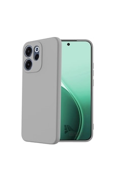 Oppo Reno 15 Pro Uyumlu Silikon Kılıf - Pastel Renk Tonu Kamera Korumalı Esnek Kapak - Gri Gri Oppo Reno 15 Pro Uyumlu Silikon Kılıf - Pastel Renk Tonu Kamera Korumalı Esnek Kapak - Gri Gri