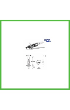 Vaveni Super Light H1 Halojen Far Ampülü 12 Volt 60-55 Watt Arz Vaveni Super Light H1 Halojen Far Ampülü 12 Volt 60-55 Watt Arz