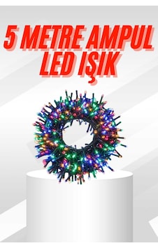 Karışık Renk Pilli Led Işık Çok Fonksiyonlu Enerji Tasarruflu 5 Metre Belirtilmemiş Karışık Renk Pilli Led Işık Çok Fonksiyonlu Enerji Tasarruflu 5 Metre Belirtilmemiş