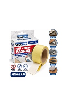 Vodaseal Kaydırmaz Bant 40mmx3m Halı Kilim Paspas İçin