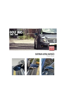 Volkswagen Golf 5 (mk5) (2003 - 2009) Batman Yarasa Ayna Kapağı (pa