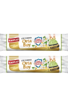 Koroplast Yasemin Kokulu Büzgülü Orta Boy Çöp X2 Koroplast Yasemin Kokulu Büzgülü Orta Boy Çöp X2