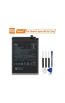 Xiaomi Redmi 6 Pro / A2 Lite (BN47) Batarya Pil + Tamir Seti Xiaomi Redmi 6 Pro / A2 Lite (BN47) Batarya Pil + Tamir Seti
