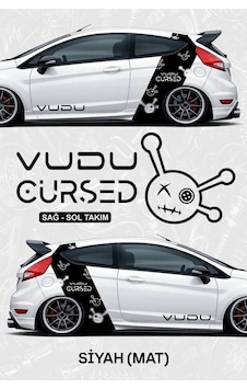 Vudu Cursed Yan Gövde Kaplama Sticker Siyahmat - 852824143 Vudu Cursed Yan Gövde Kaplama Sticker Siyahmat - 852824143