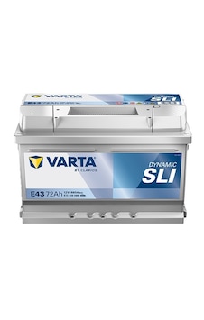 Varta Dynamic Slı E43 Alçak 12 V 72 Ah 680 Cca Akü - 2026 Varta Dynamic Slı E43 Alçak 12 V 72 Ah 680 Cca Akü - 2026