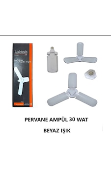 Pervane Led Ampul Katlanabilir 40w 3kollu 10 Pervane Led Ampul Katlanabilir 40w 3kollu 10