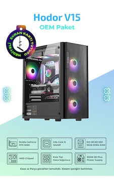 IH Hodor V15 R5-5500 16 GB 1 TB SSD 8 GB RTX5060 Free Dos Masaüstü Oyuncu Bilgisayarı IH Hodor V15 R5-5500 16 GB 1 TB SSD 8 GB RTX5060 Free Dos Masaüstü Oyuncu Bilgisayarı