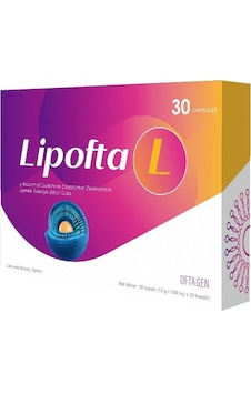 Lıpofta L 30 Kapsül Lipozomal Lutein Ve Lipozomal Zeaksantin I C Eren Takviye Edici Gıda Lıpofta L 30 Kapsül Lipozomal Lutein Ve Lipozomal Zeaksantin I C Eren Takviye Edici Gıda