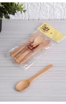 Balsa Bls16k Küçük Ağaç Kaşık 6 Lı Balsa Bls16k Küçük Ağaç Kaşık 6 Lı