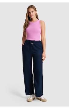 U.s. Polo Assn. Kadın Lacivert Pantolon Kanvas-chino 50325543-vr033 U.s. Polo Assn. Kadın Lacivert Pantolon Kanvas-chino 50325543-vr033