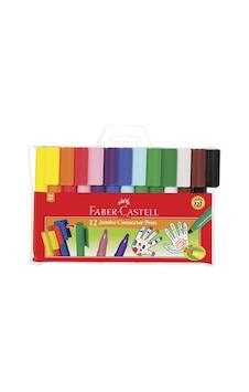 Faber-Castell Eğlenceli Jumbo Keçeli Boya Kalemi 12'li Faber-Castell Eğlenceli Jumbo Keçeli Boya Kalemi 12'li