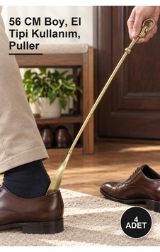 4 Adet Pirinç Kerata Çekecek 56 Cm Boy, El Tipi Kullanım, Puller
