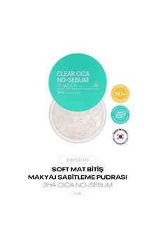 Hassas Ve Akneli Ciltler İçin Makyaj Sabitleme Pudrası 3ha No Sebum Powder Diğer
