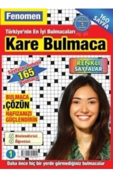 Fenomen Kare Bulmaca 1 - Maxı Yayıncılık Fenomen Kare Bulmaca 1 - Maxı Yayıncılık