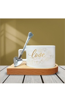 Love Temalı Kahve Fincanı-004 Love Temalı Kahve Fincanı-004