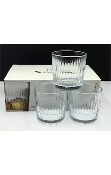 Paşabahçe 520254 Rain Viski Bardağı 300 Cc 3 Lü Paşabahçe 520254 Rain Viski Bardağı 300 Cc 3 Lü