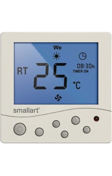 Smallart SM2008FFS-L Sıva Üzeri 2/4 Borulu Fan Coil Termostatı Smallart SM2008FFS-L Sıva Üzeri 2/4 Borulu Fan Coil Termostatı