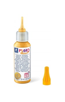Staedtler Fimo Liquid Deco Gel Sıvı Fimo-Yapıştırıcı 50 Ml Gold
