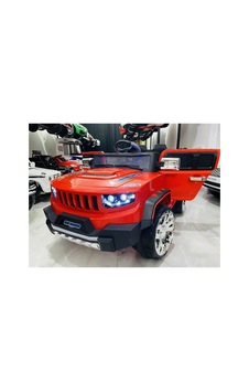 Büyük Jeep Akülü Araba 0-8 Yaş Kırmızı Kırmızı