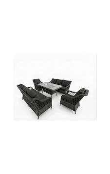 Tr Asil Model 3+3+1+1 Antrasit Bahçe Ve Balkon Takımı Diğer Tr Asil Model 3+3+1+1 Antrasit Bahçe Ve Balkon Takımı Diğer
