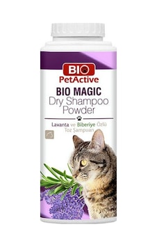 Bio Petactive Dry Shampoo Kedi Şampuanı 150 ML Bio Petactive Dry Shampoo Kedi Şampuanı 150 ML