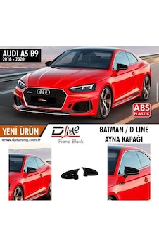 Audi A5 B9 2016 - 2020 Yarasa Ayna Kapak Parlak Siyah Abs Plastik Audi A5 B9 2016 - 2020 Yarasa Ayna Kapak Parlak Siyah Abs Plastik