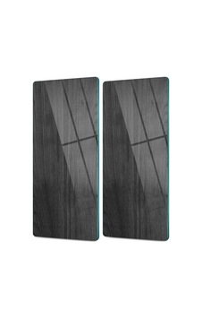 Decovetro Cam Kahve Sofra Sunum Tablası 2'li Set Siyah Desenli Sku: Zeusstkf7199534f0 Decovetro Cam Kahve Sofra Sunum Tablası 2'li Set Siyah Desenli Sku: Zeusstkf7199534f0