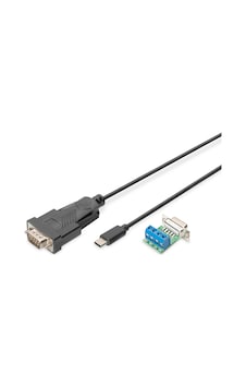 Dıgıtus Usb-c Serial Adapter, Usb-c - Rs485 Usb Typ-c To Rs485 Converter Cabel 1m Cable Length, Ftdı Chipset