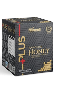 Naturals Bitkisel Macun Magic Gold Plus Honey 240 Gr Özel Ballı Bitkisel Karışımlı Macun