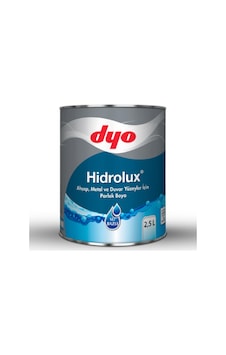 Dyo Hıdrolux Su Bazlı Parlak Boya Beyaz 0,75 Lt Dyo Hıdrolux Su Bazlı Parlak Boya Beyaz 0,75 Lt