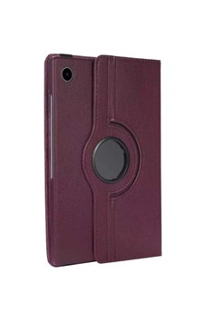 Aksesuarcim A8 10.5 Sm-x200 X205 X207 İle Uyumlu Kılıfı Suni Deri 2 Farklı Stand Olabilen Darbe Korumalı 360 Dönebilen Tablet Kılıfı Mor Sku: Zeusb0fhhxjnml Arka Kapak