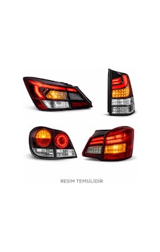 Stop Lambası Set Sag-sol Beyaz Ledlı Modıfıye Toyota Corolla 9298 Ae101